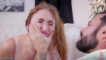 Teen squirter fucked by stepdad